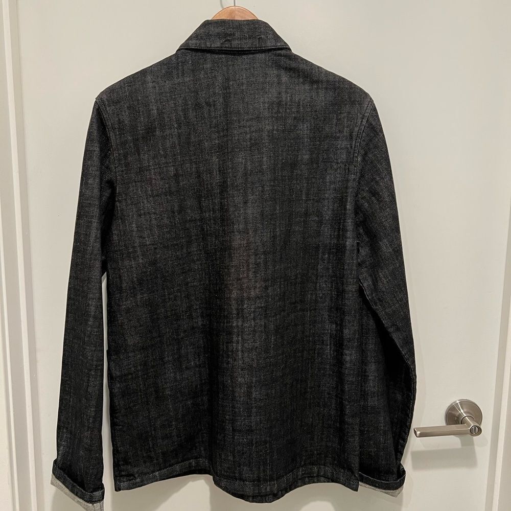 A.P.C. - Denim Chore Coat Medium - Black - Picture 8 of 9